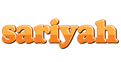 Sariyah orange logo