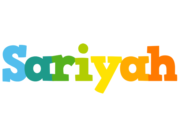 Sariyah rainbows logo
