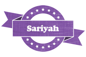 Sariyah royal logo