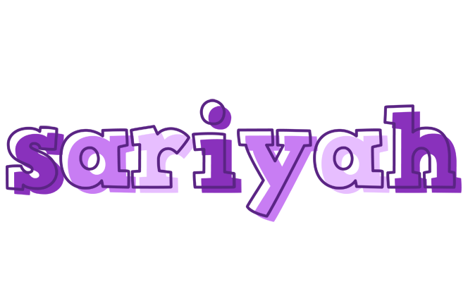 Sariyah sensual logo