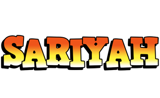 Sariyah sunset logo