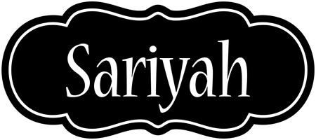 Sariyah welcome logo