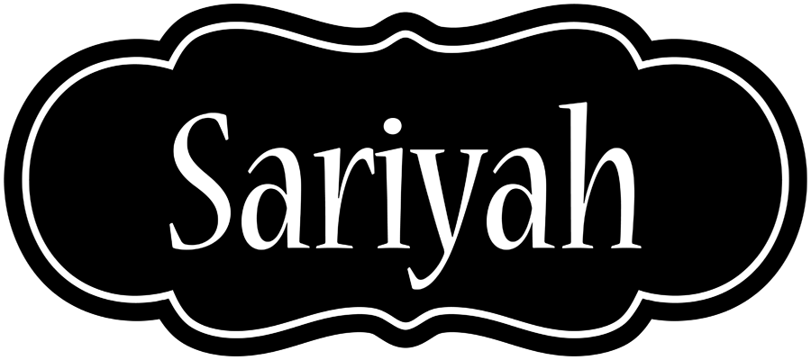 Sariyah welcome logo