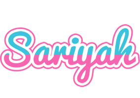 Sariyah woman logo