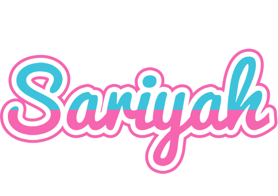 Sariyah woman logo