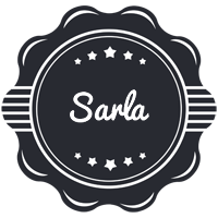 Sarla badge logo