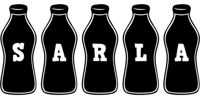 Sarla bottle logo
