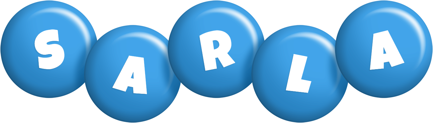 Sarla candy-blue logo