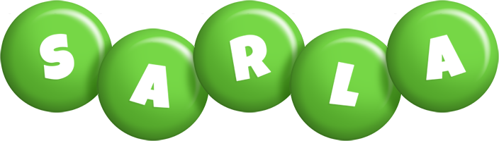 Sarla candy-green logo