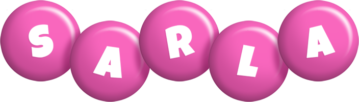 Sarla candy-pink logo