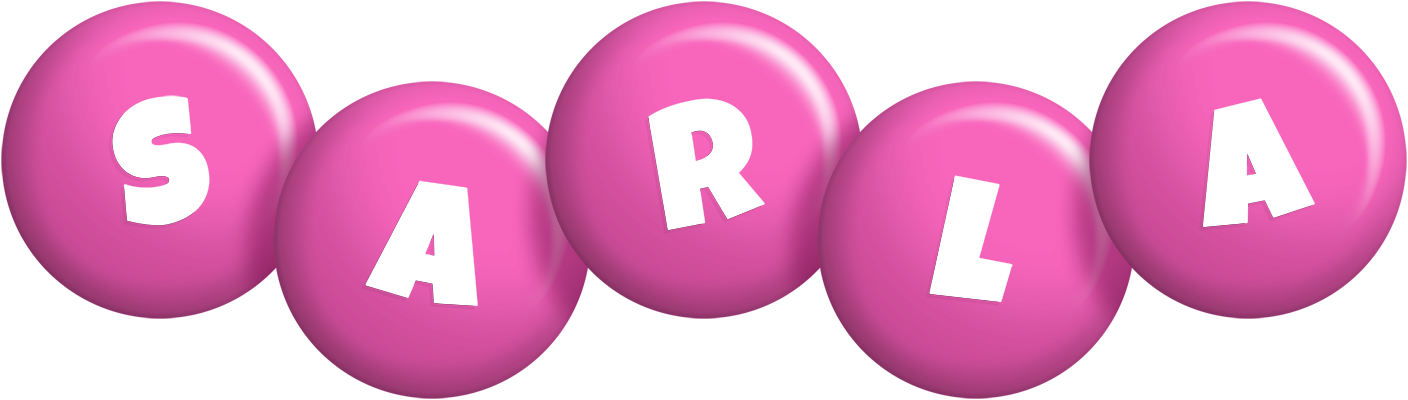 Sarla candy-pink logo