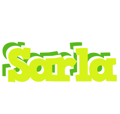 Sarla citrus logo