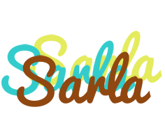 Sarla cupcake logo