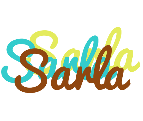 Sarla cupcake logo