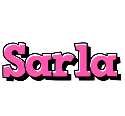 Sarla girlish logo