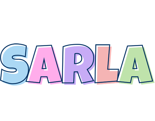 Sarla pastel logo