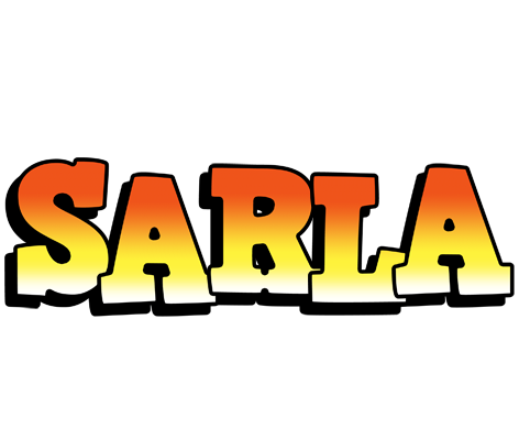 Sarla sunset logo