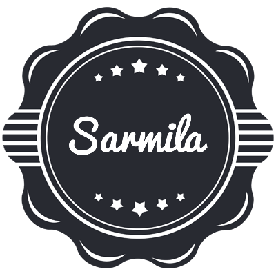 Sarmila badge logo