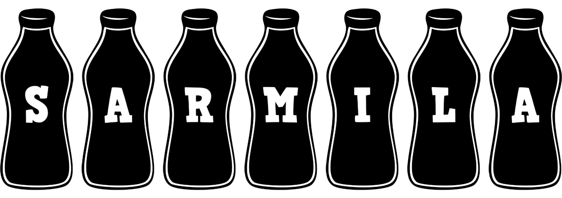 Sarmila bottle logo