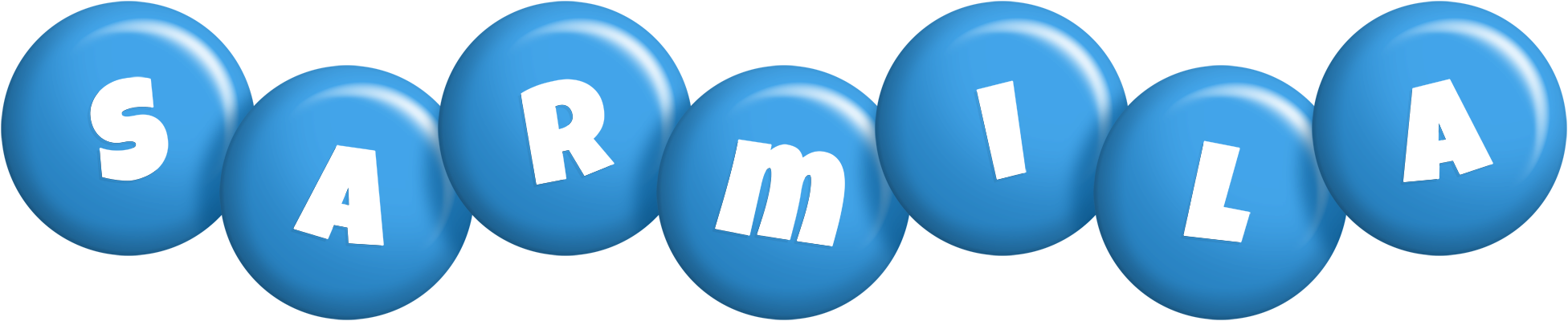 Sarmila candy-blue logo