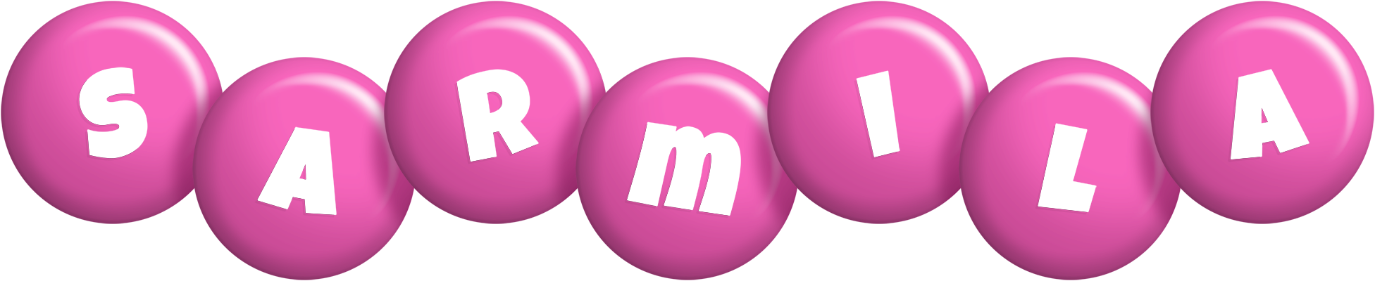Sarmila candy-pink logo