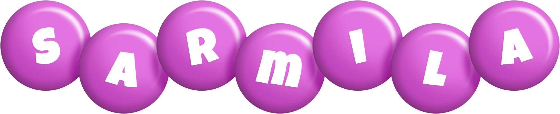 Sarmila candy-purple logo