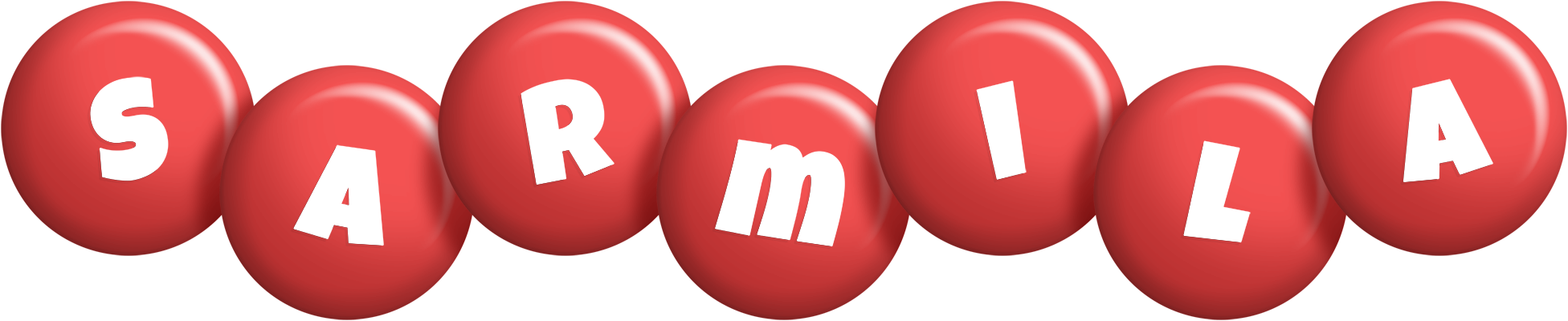 Sarmila candy-red logo