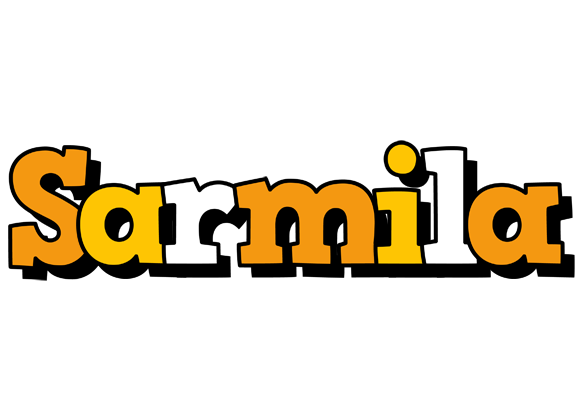 Sarmila cartoon logo