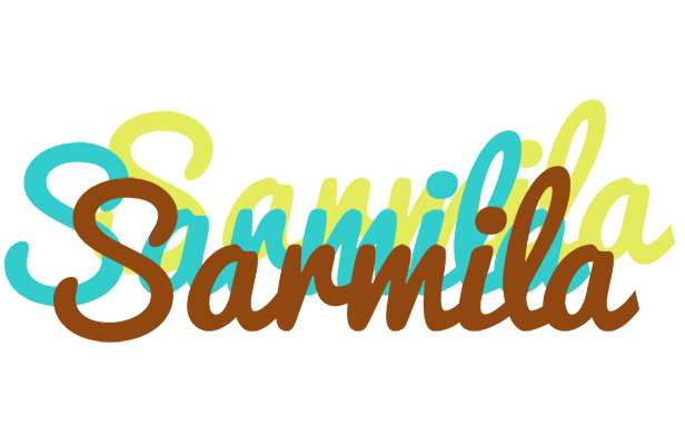 Sarmila cupcake logo