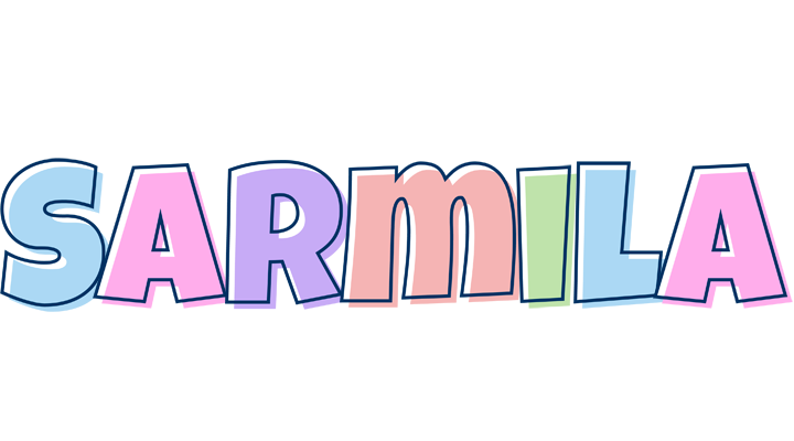Sarmila pastel logo