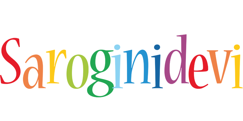 Saroginidevi birthday logo