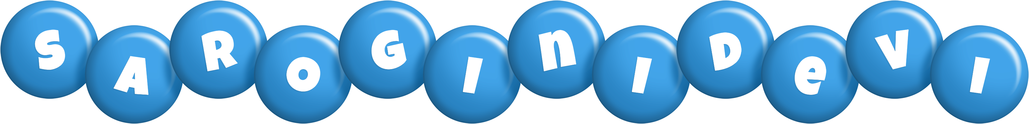 Saroginidevi candy-blue logo