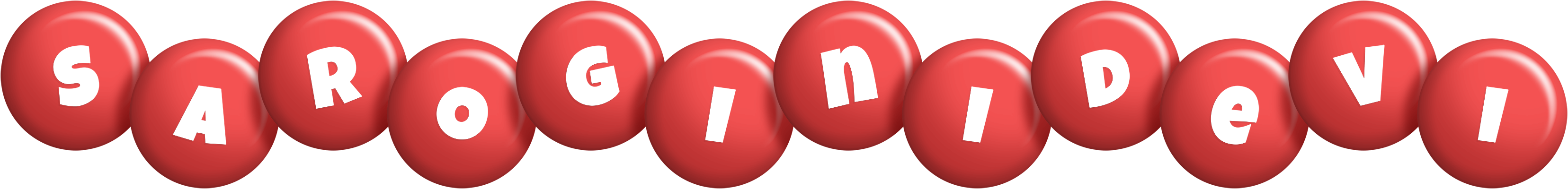 Saroginidevi candy-red logo
