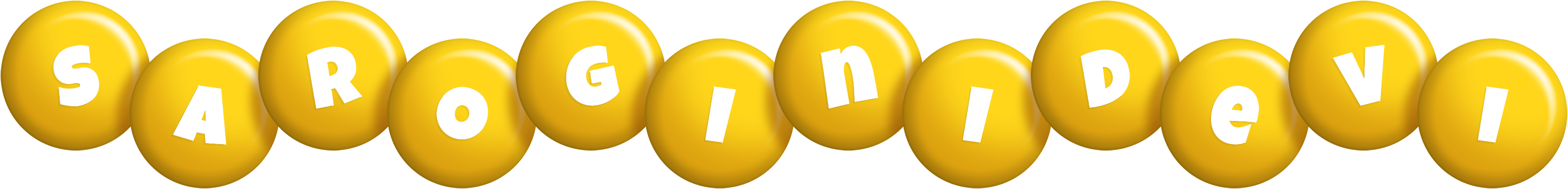 Saroginidevi candy-yellow logo