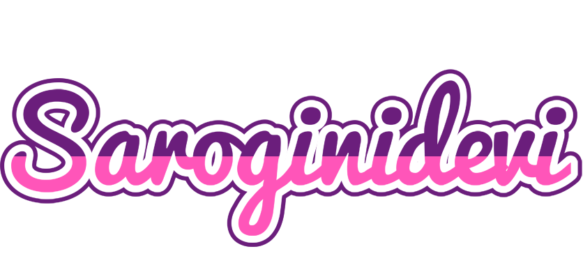 Saroginidevi cheerful logo