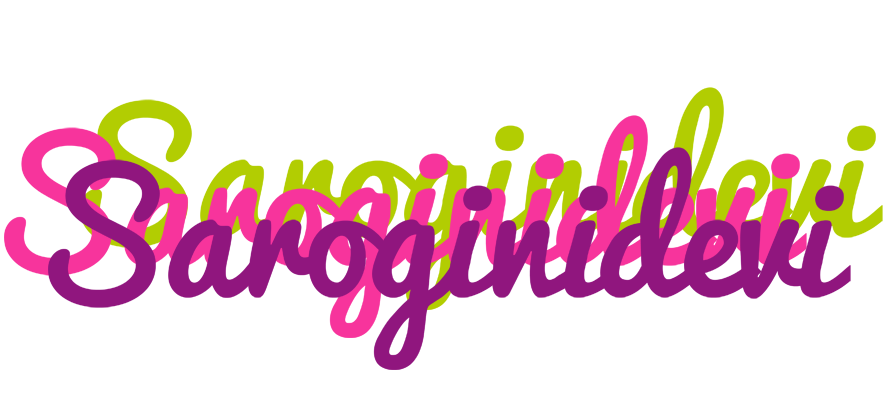 Saroginidevi flowers logo