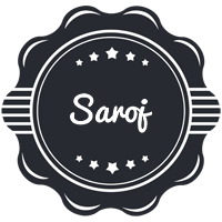 Saroj badge logo