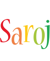 Saroj birthday logo