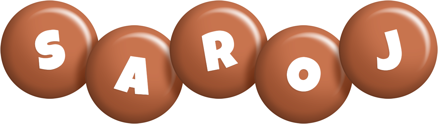 Saroj candy-brown logo