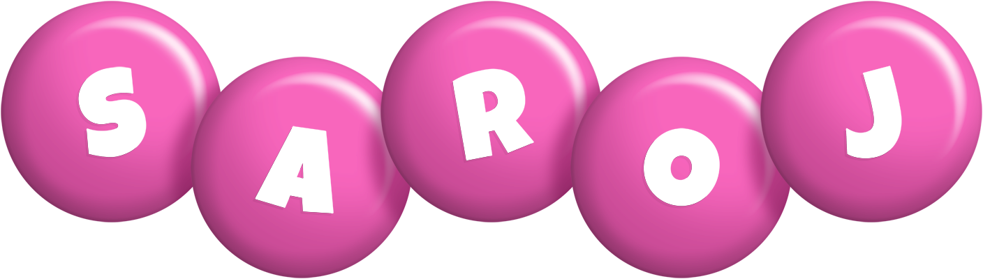 Saroj candy-pink logo