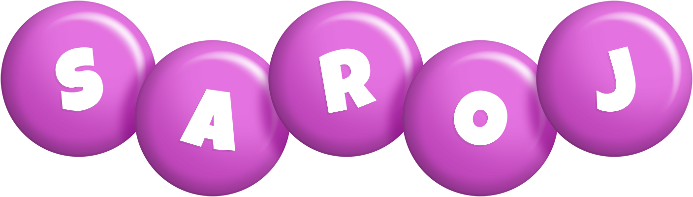 Saroj candy-purple logo