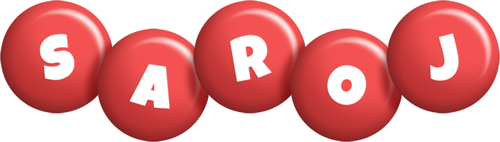 Saroj candy-red logo
