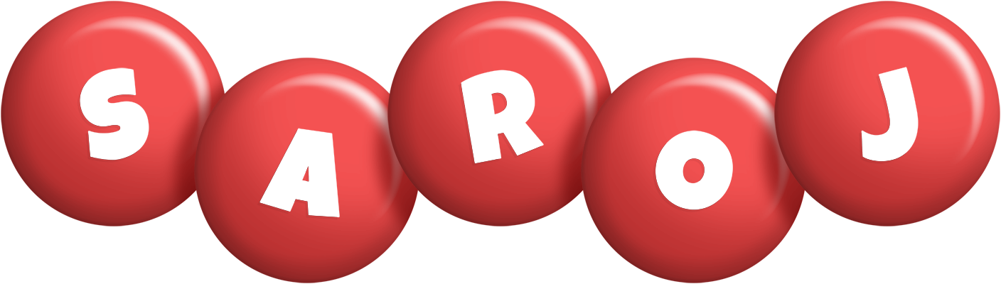 Saroj candy-red logo