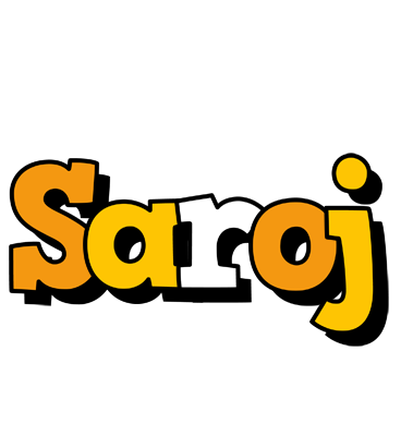 Saroj cartoon logo