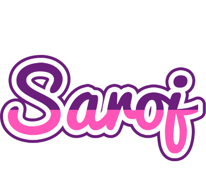 Saroj cheerful logo