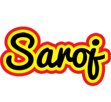 Saroj flaming logo