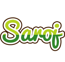 Saroj golfing logo