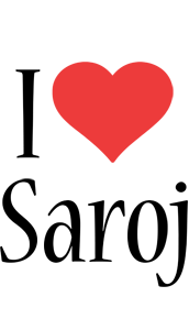 Saroj i-love logo