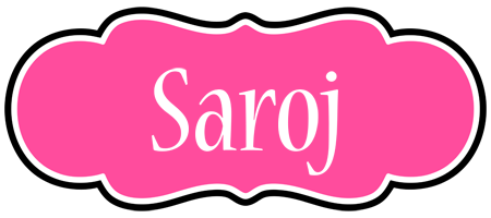 Saroj invitation logo