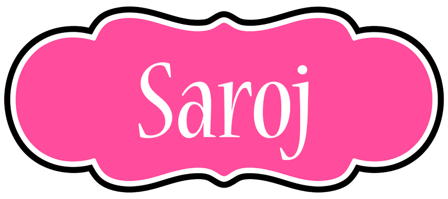 Saroj invitation logo